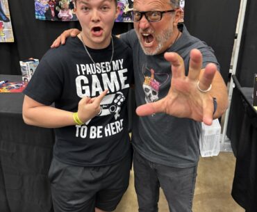 I met Steve Blum aka Tank Dempsey