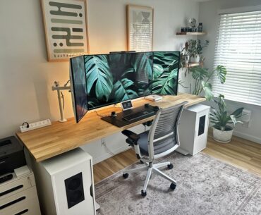 Home office setup