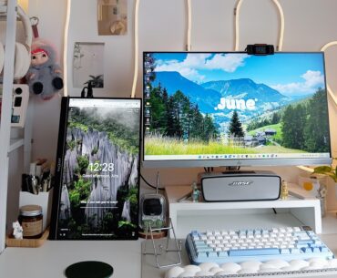 Try change my setups aesthetic every now and then with different color mousepads