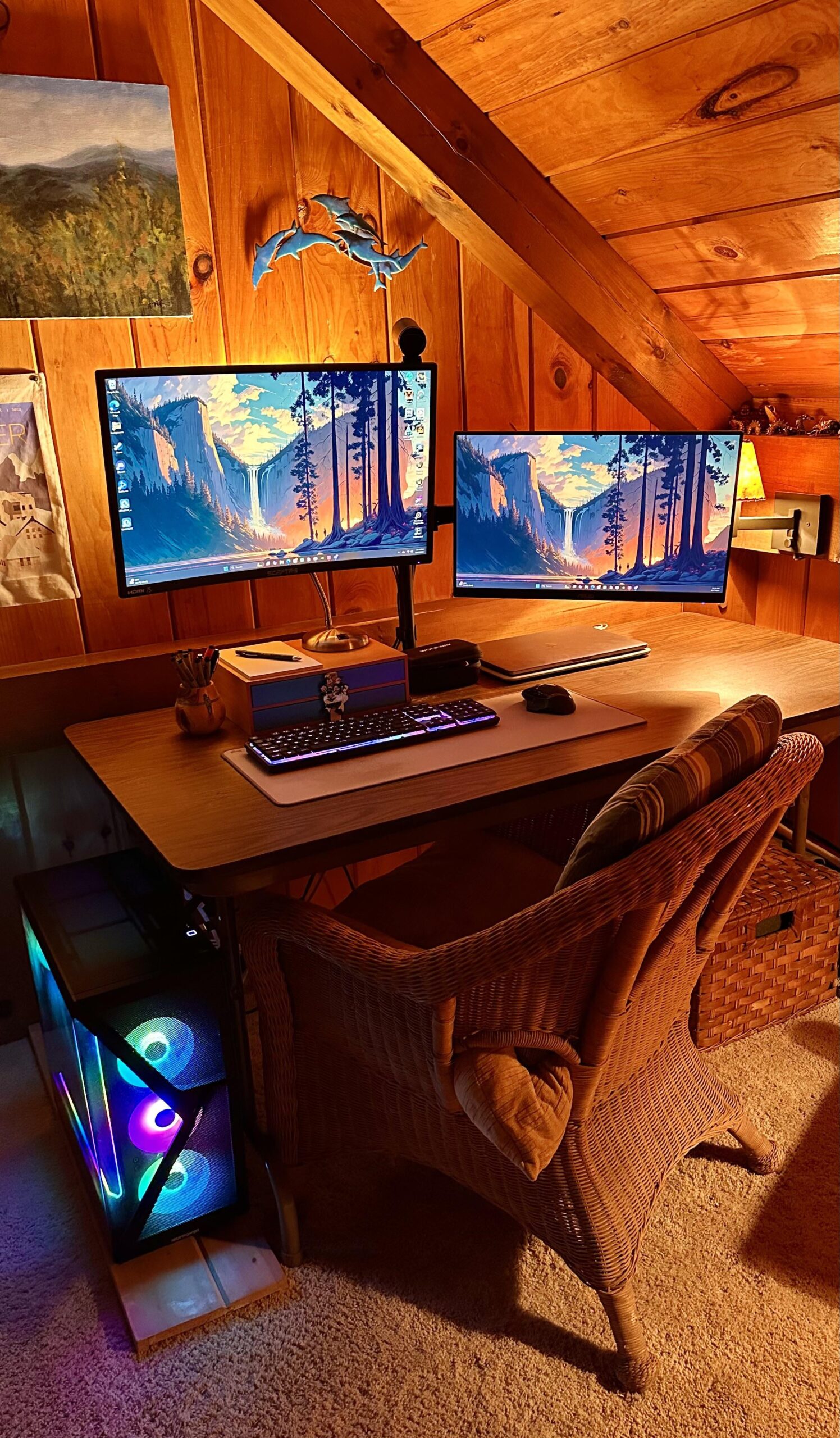 New gamer, first ever Gaming PC. It’s now my happy place. New gamer, first ever Gaming PC. It’s now my happy place.