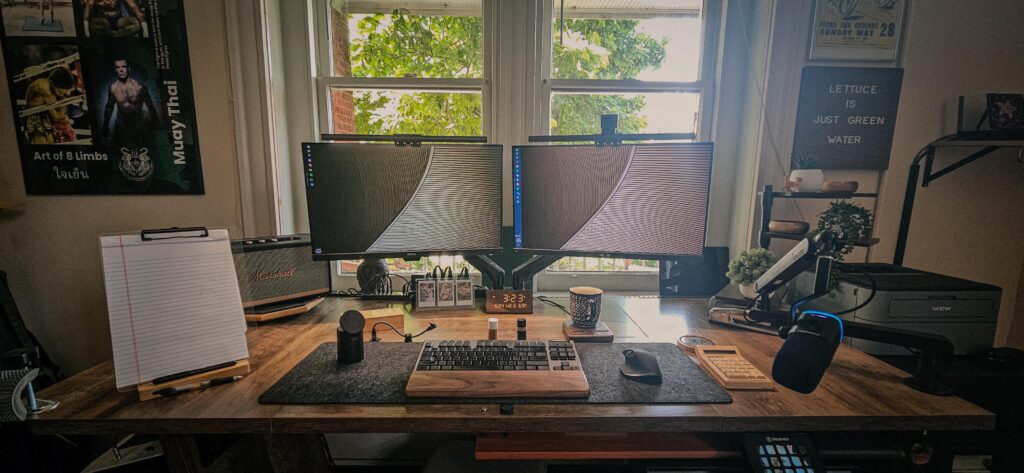 I'm finally happy with my setup