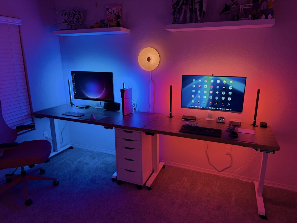 New apartment means new setup