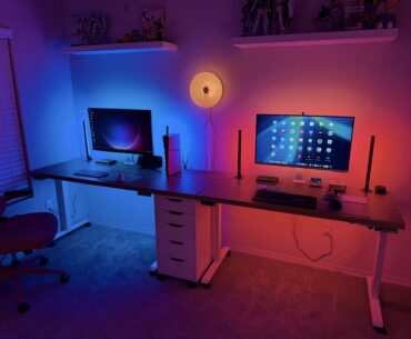 New apartment means new setup