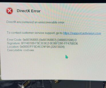 What is Directx error????? My Friend game keeps crashing mid game and can't figure out what's happening