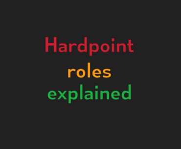 Hardpoint roles explained. Since most people don't really know what they're doing in ranked.