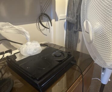 PS4 kept giving me a too hot warning, even with the lid off.