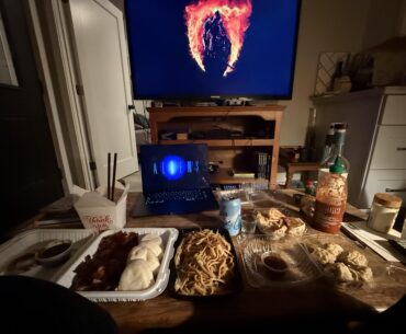 Asked a friend what he was doing for the night. I got this back.