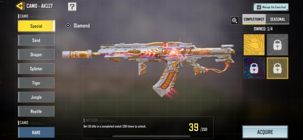 Okay but this looks fucking nice as hell with the diamond camo