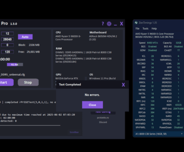 Is this good? 6400 CL28 1:1 GDM OFF 9600x 54.7ns aida64 latency