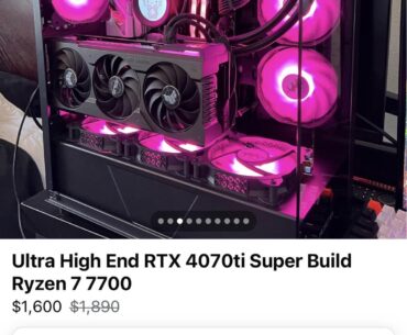 Is this Facebook marketplace pc decent?