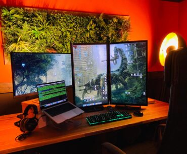 My mancave’s coding corner 🧑‍💻