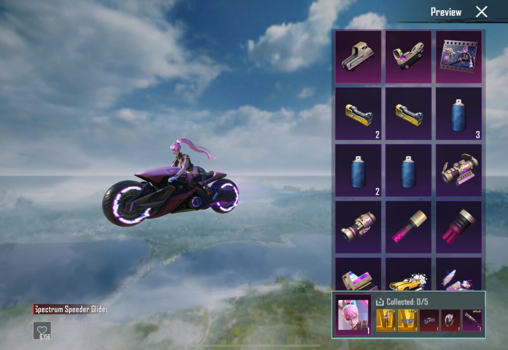 so one of the coolest looking Motorcycle in Pubg Mobile is just glider? wut? 🤔