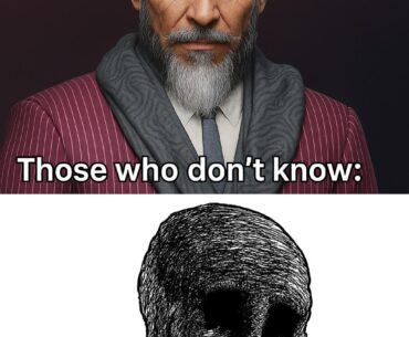 My first thought when I first played the game: