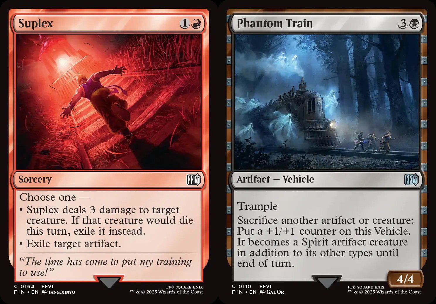 Magic The Gathering Final Fantasy Suplex Phantom Train
