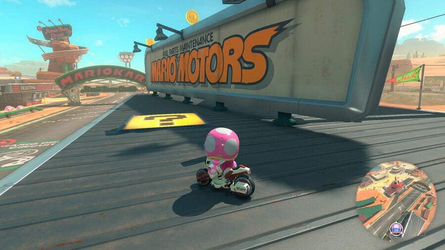 Mario Bros. Circuit 2 Panel