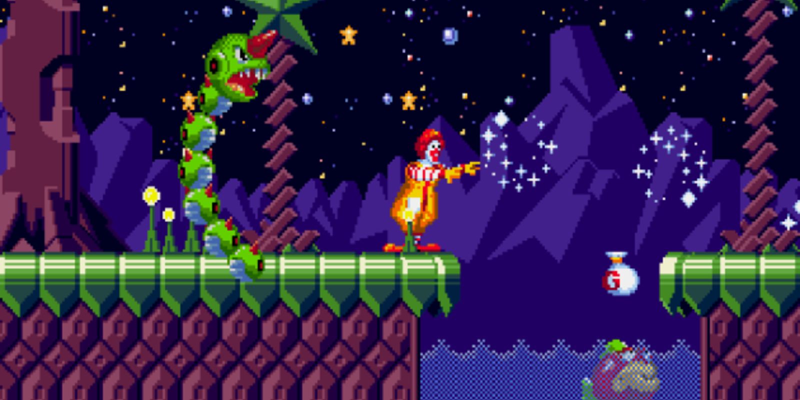 McDonalds Treasure Land Adventure Gameplay with Ronald McDonald casting magic