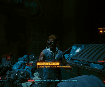really? not gonna let me dismember this fucker?