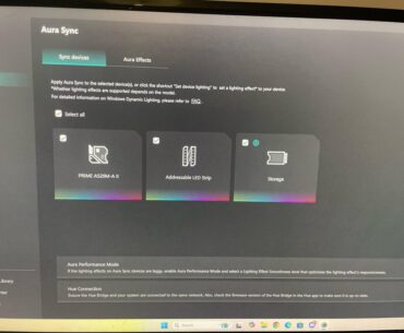 My ram won’t sync on Armoury Crate