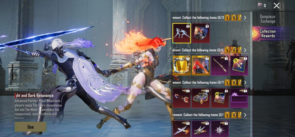if i collect the items to get this partner pose will it not work unless my partner also has the outfit? just want to be sure before i try to get it