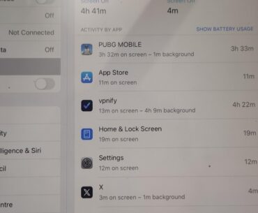 Ipad pro m2 battery