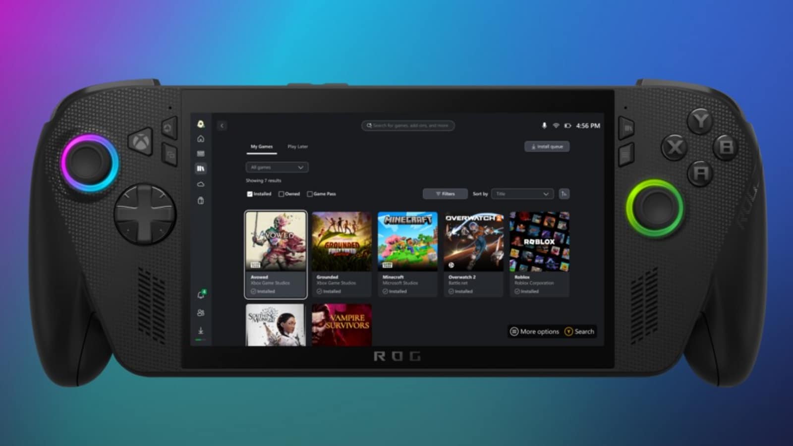 Microsoft tests aggregated gaming library for Xbox app on Windows 11: All details menu