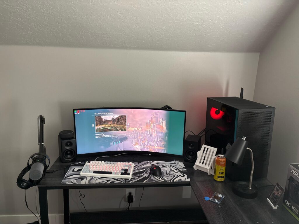 My battle station