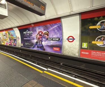Metroid Prime 4: Beyond OUT NOW advert spotted in London Underground. No offical release date has been given by Nintendo