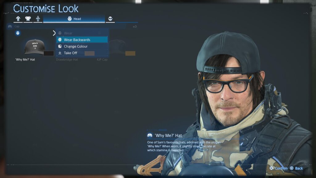 Wear backwards? Game of the Year