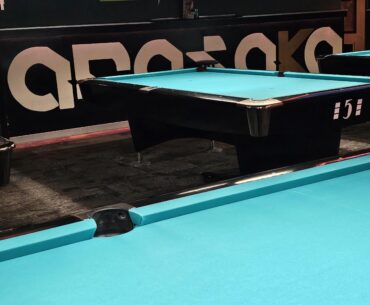 Random Arasaka logo spotted at local pool bar