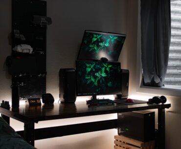 My first setup where I tried to make it look nice, any suggestions?