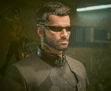 When you try to make a unique V and end up with Adam Jensen