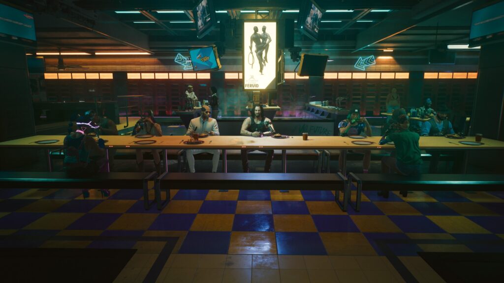Why did I only realize now that this was the Last Supper?