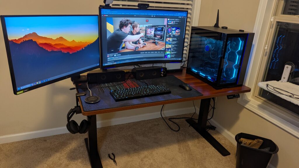 Finally upgraded to a Standing Desk from a Folding Table