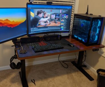 Finally upgraded to a Standing Desk from a Folding Table
