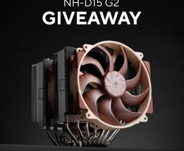[Giveaway] Win 1 of 5 Noctua NH-D15 G2