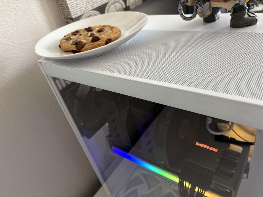 Max load keeping the cookie warm