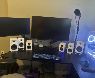 Almost done adding speakers
