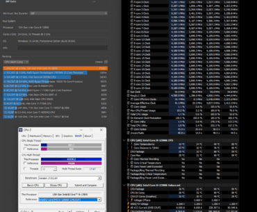 Can anyone explain these performance results?? i9 13900 goes from matching a 13900k to then severely underperforming in multi-core workloads, but only in certain apps