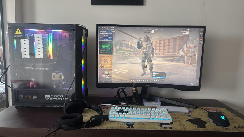 Rate my setup