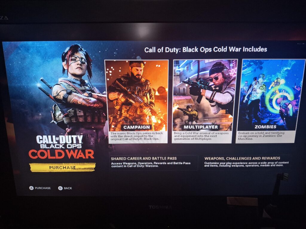 Game says I need to purchase the Cold War even though I already have the game installed?