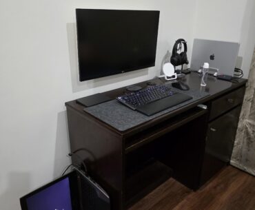 Ran out of desk space