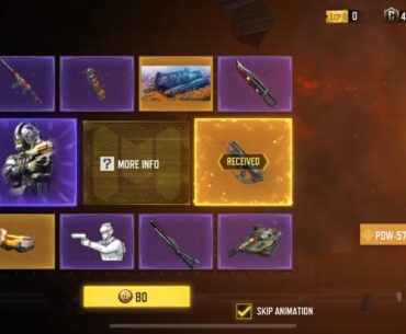 Got the PDW on the first draw 🔥