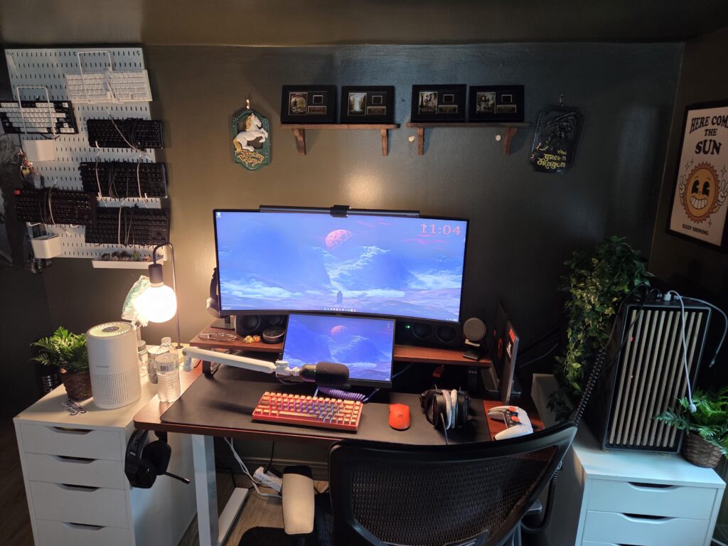 Enjoying the new monitor configuration and limited rgb