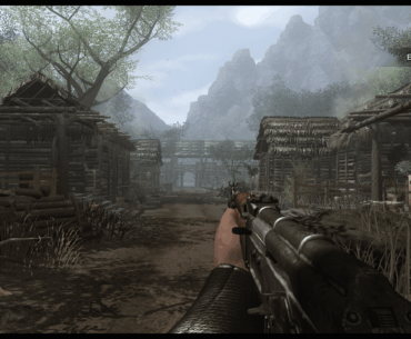 I tried making Skyrim's Riverwood in Far Cry 2!