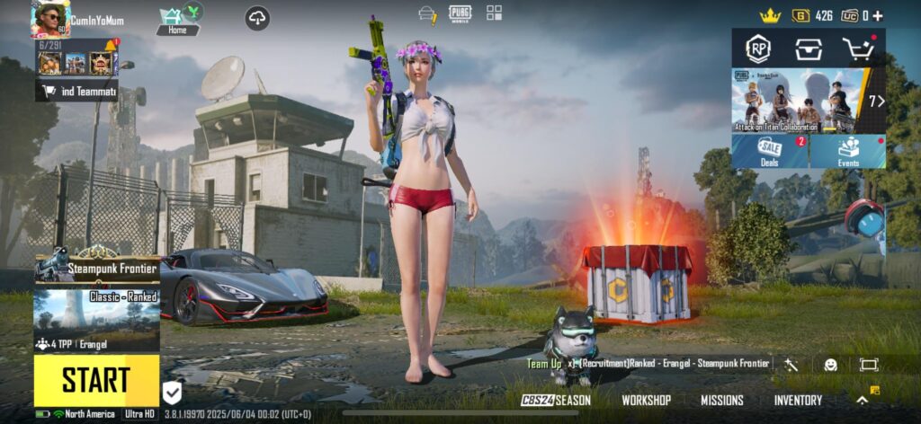 Game crashes when I tap red crate