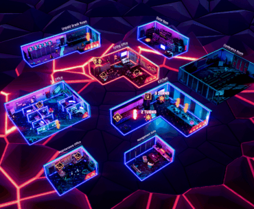 Ctrl Alt Deal (Cyberpunk themed strategy/sim game) now in Steam Next Fest