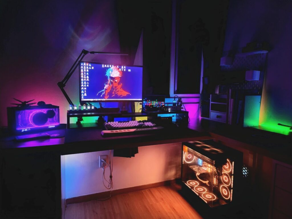 Should i place my PC on the table?