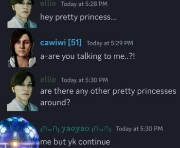 me but yk continue