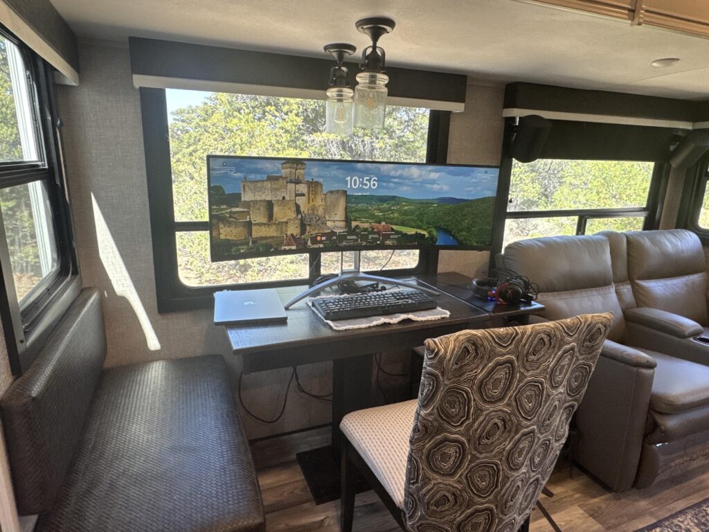 My camping setup