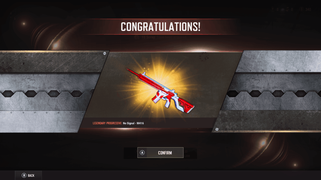 First ever progressive skin!